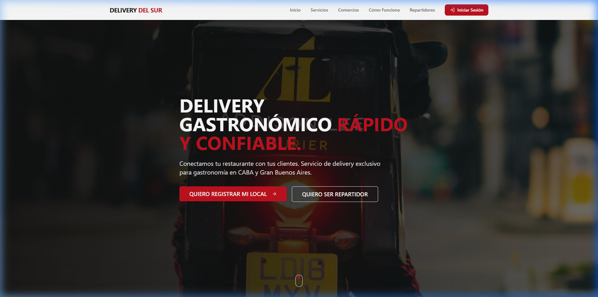 Delivery del Sur - Logística Avanzada