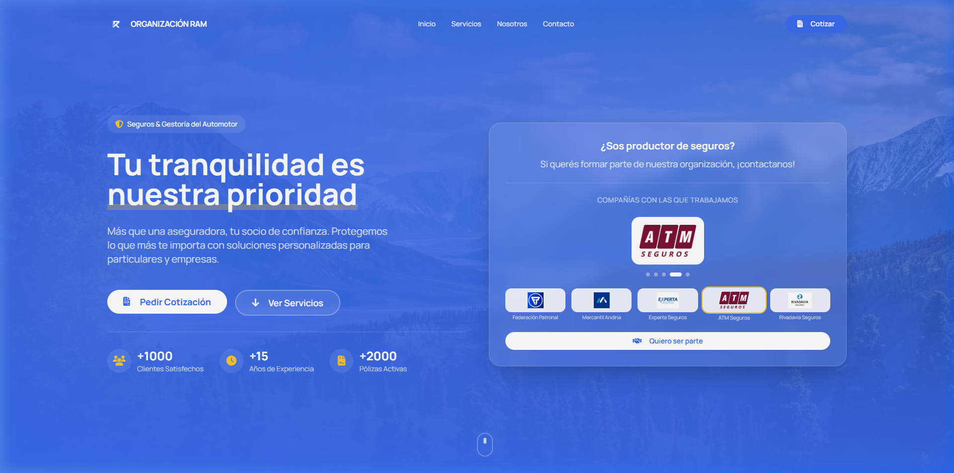 Organización RAM - Seguros y Gestión